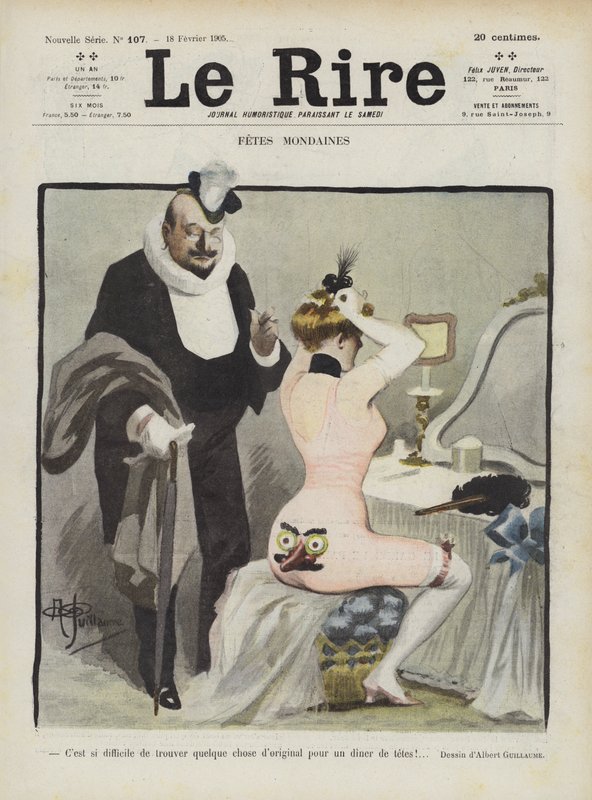 Illustration pour Le Rire - Albert Guillaume