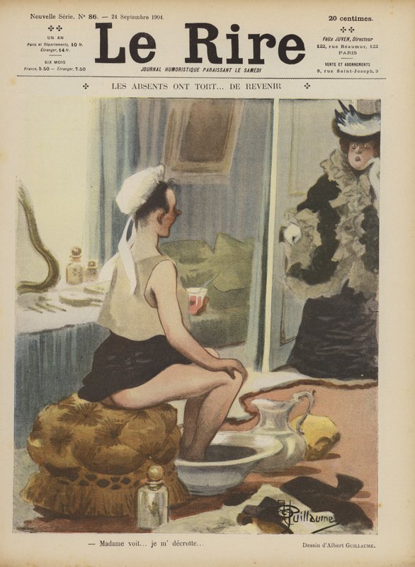 Illustration pour Le Rire - Albert Guillaume