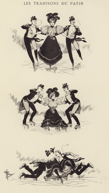Les trahisons du patin - Albert Guillaume