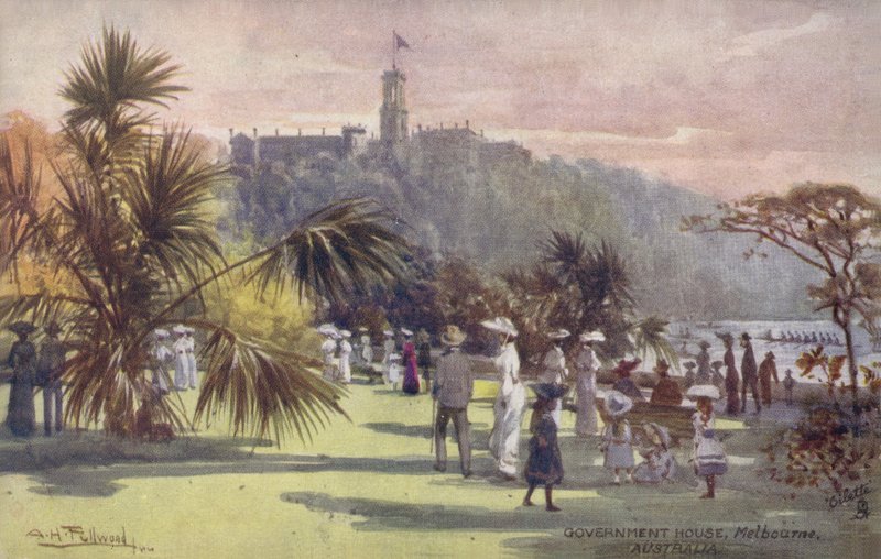 Maison du gouvernement, Melbourne, Australie - Albert Henry Fullwood