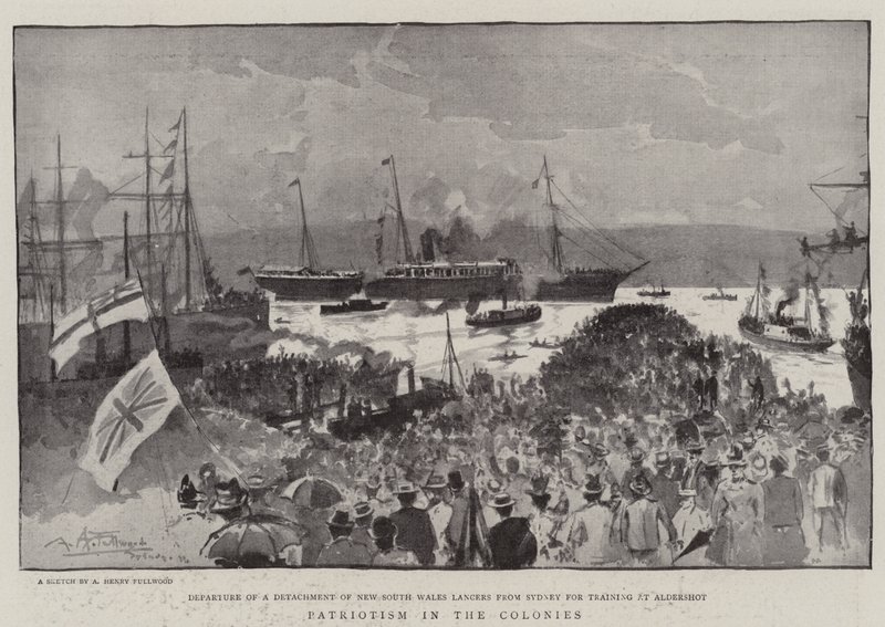 Patriotisme dans les colonies - Albert Henry Fullwood