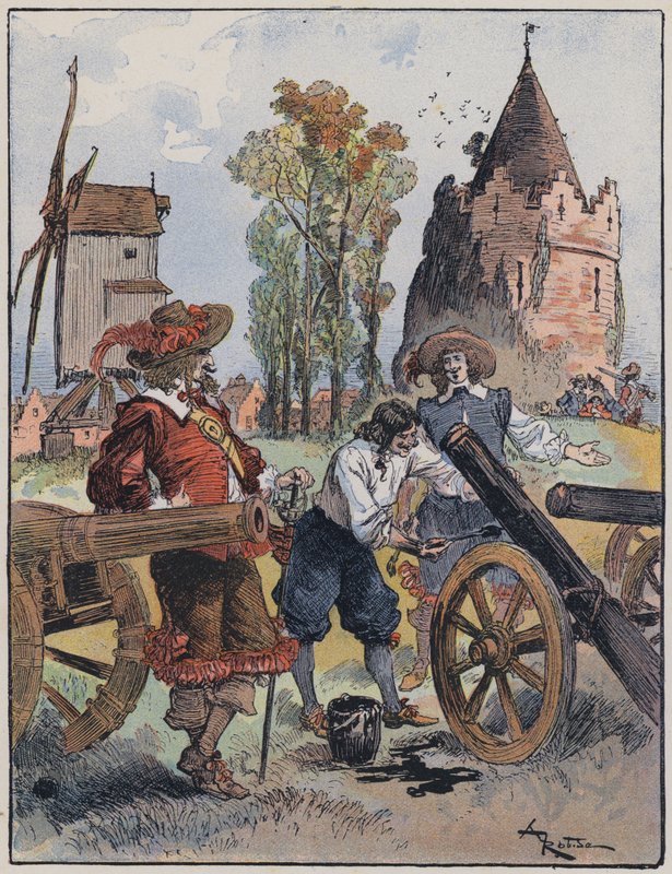 Illustration pour Le Capitaine Bellormeau par et illustré par A Robida - Albert Robida