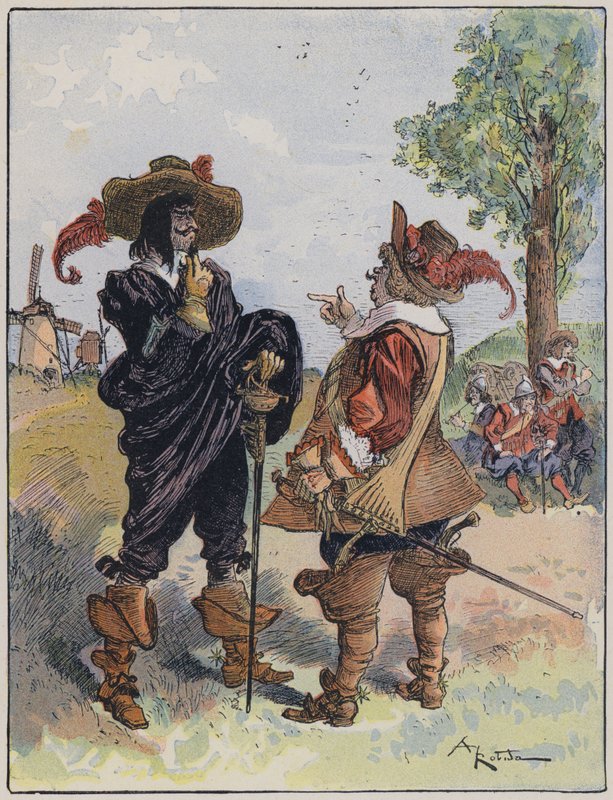 Illustration pour Le Capitaine Bellormeau par et illustré par A Robida - Albert Robida
