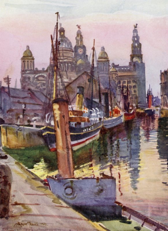 Liverpool, le Canning Dock - Albert Woods