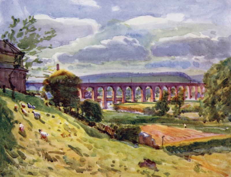 Whalley, le Viaduc - Albert Woods