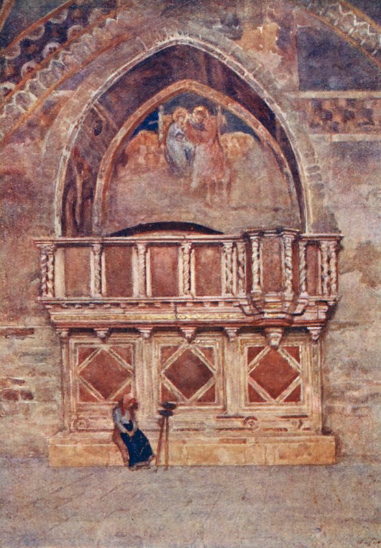 Chaire, église inférieure, S Francesco, Assise - Alberto Pisa