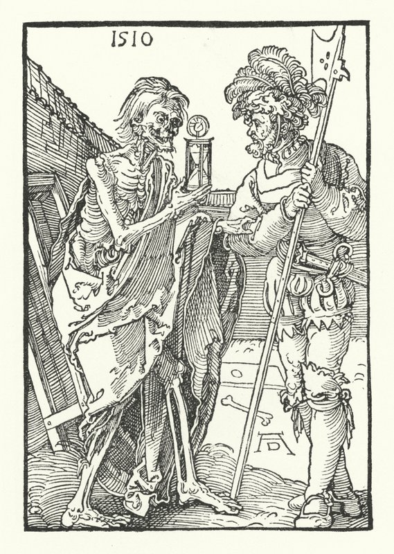 La Mort et le Soldat - Albrecht Dürer