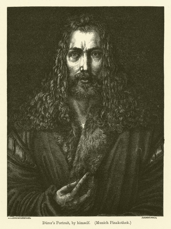 Autoportrait du peintre et graveur allemand Albrecht Dürer - Albrecht Dürer