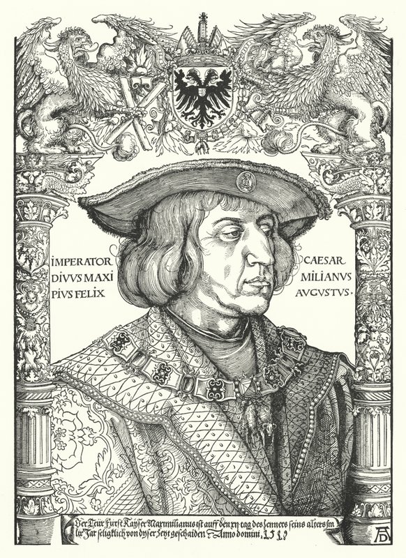 Maximilien Ier, Saint Empereur Romain - Albrecht Dürer