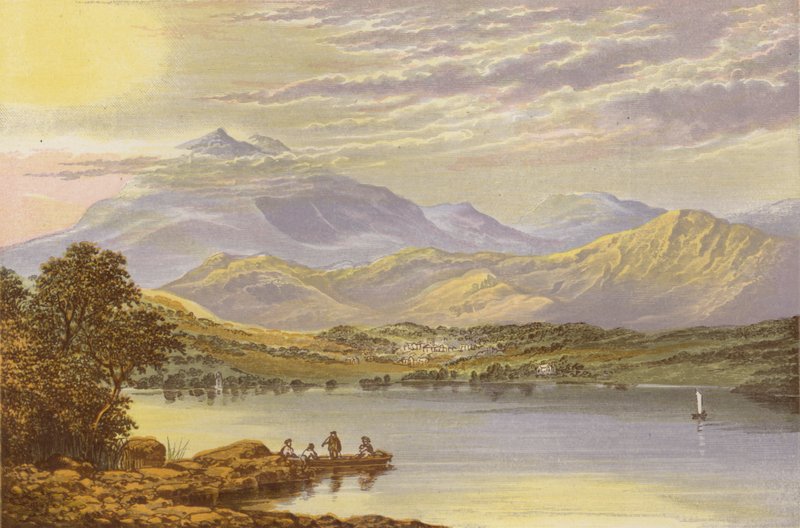 Coniston Lake - Alexander Francis Lydon