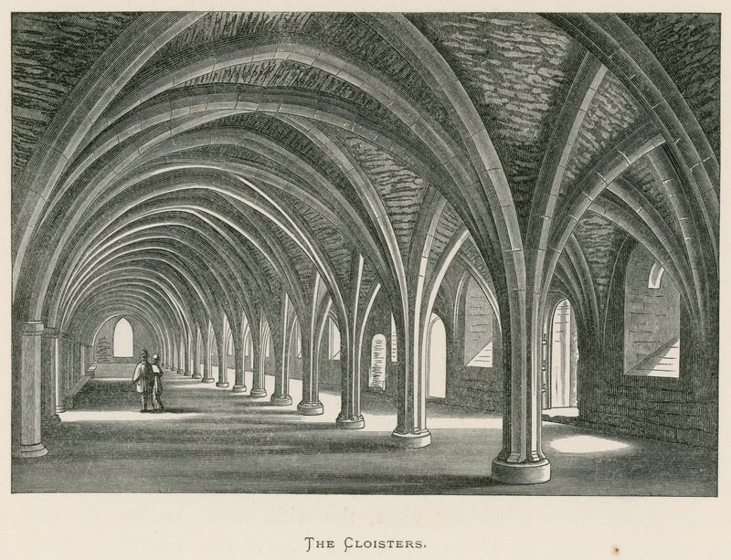 Abbaye de Fountains, Les Cloîtres - Alexander Francis Lydon