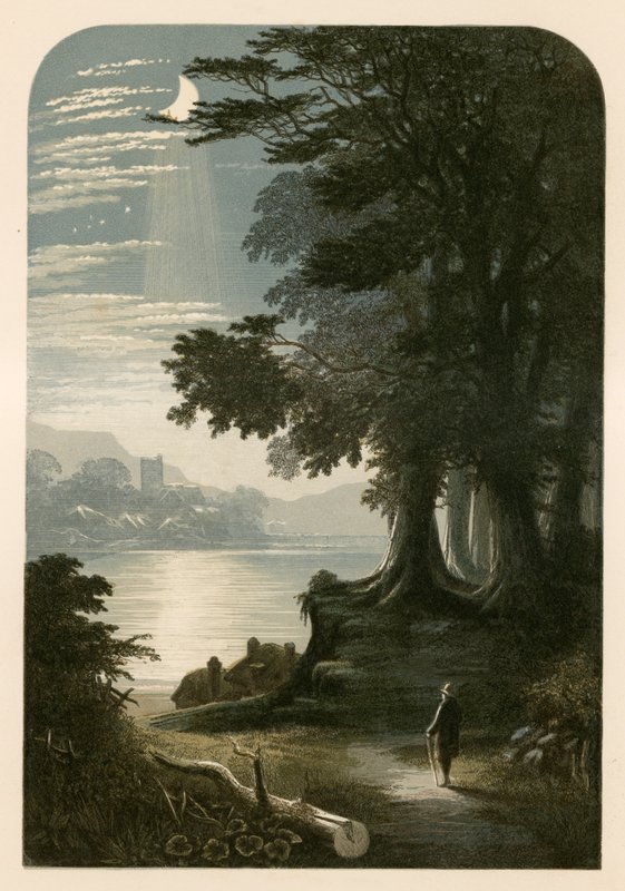 Illustration pour Il Penseroso de Milton - Alexander Francis Lydon