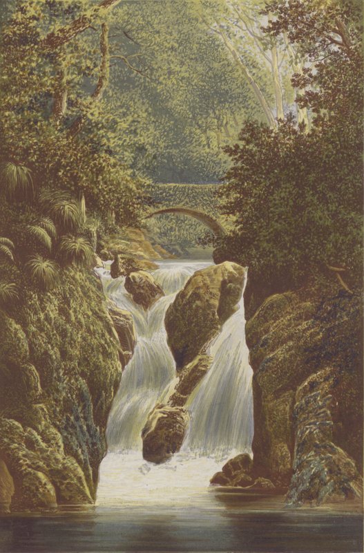 Rydal, Chute inférieure - Alexander Francis Lydon