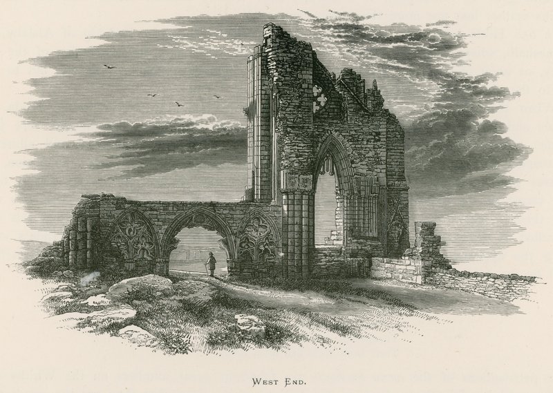Abbaye de Whitby, extrémité ouest - Alexander Francis Lydon