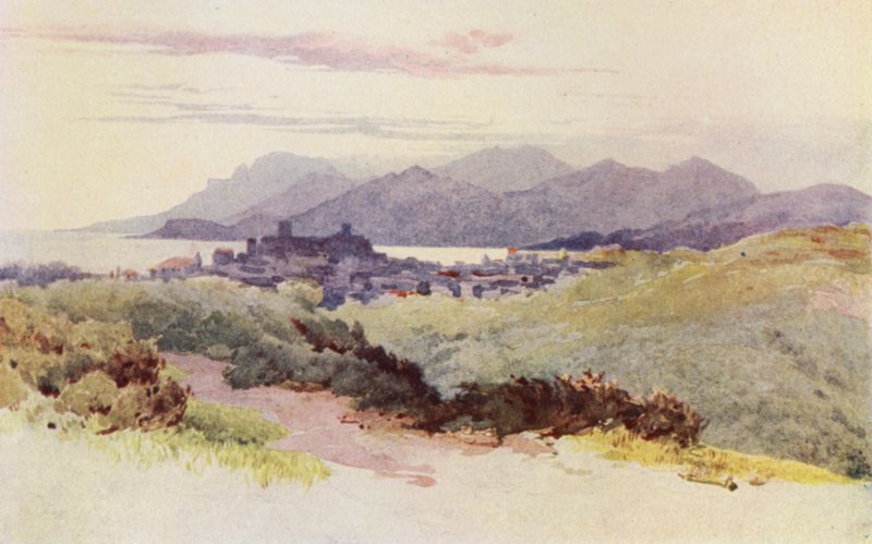 Cannes et les montagnes de l