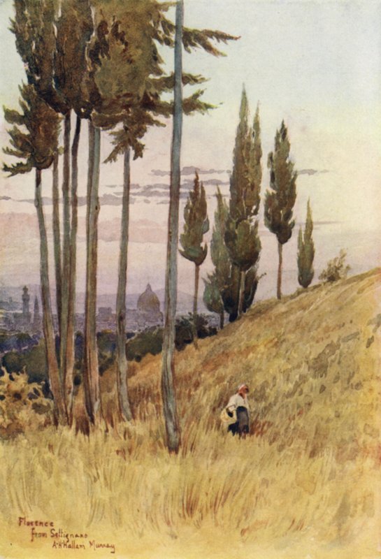 Florence depuis Poggio Gherardo - Alexander Henry Hallam Murray