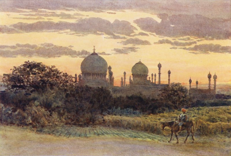 Coucher de Soleil derrière l