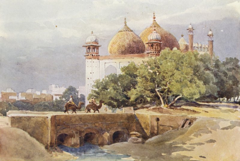 La Jumma Musjid, Agra - Alexander Henry Hallam Murray