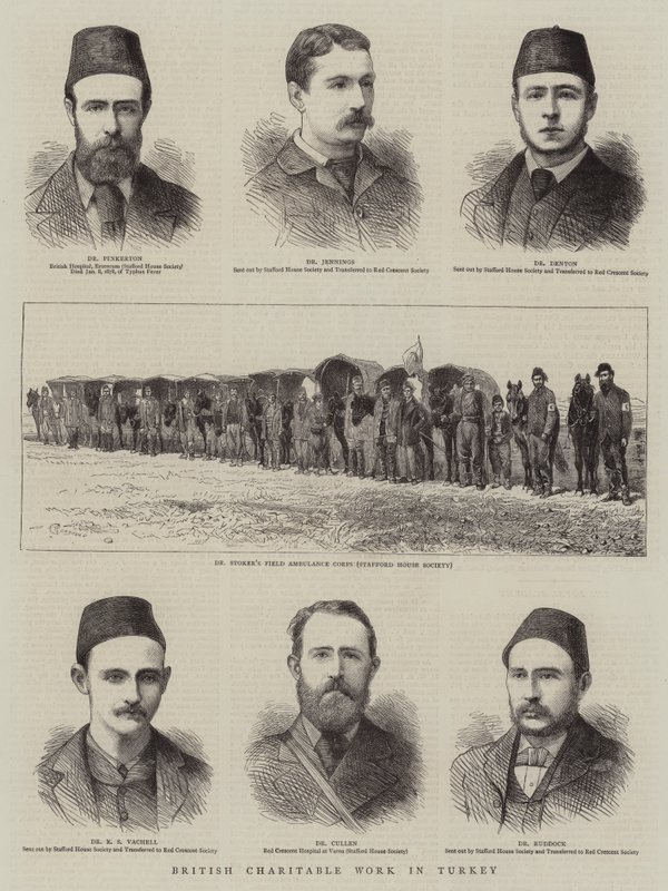 Œuvre caritative britannique en Turquie - Alfred Chantrey Corbould
