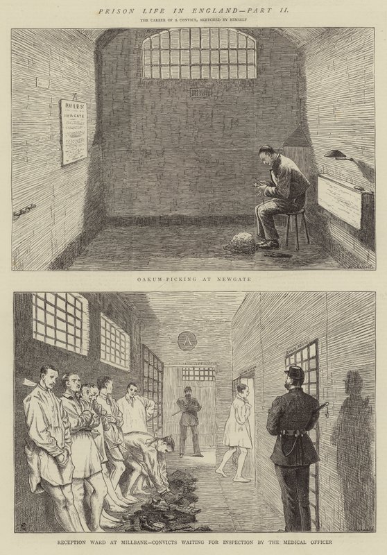 La vie en prison en Angleterre, Partie II - Alfred Chantrey Corbould