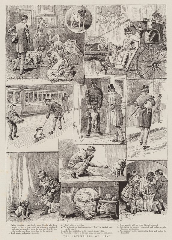 Les aventures de Jim - Alfred Chantrey Corbould