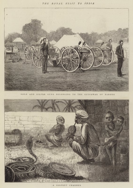 La visite royale en Inde - Alfred Chantrey Corbould