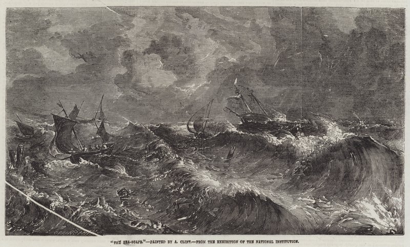 Le paysage marin - Alfred Clint
