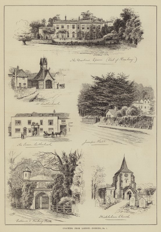 Coaching de Londres, Dorking - Alfred Robert Quinton