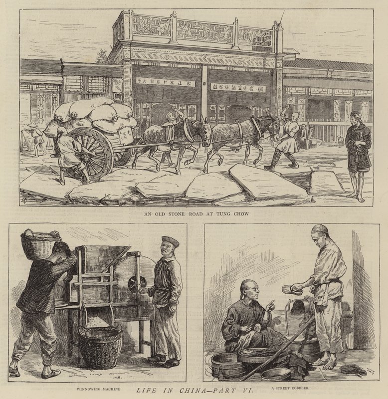 La vie en Chine, Partie VI - Alfred Chantrey Corbould