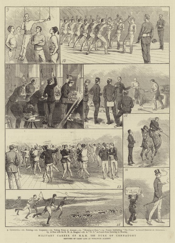 Carrière militaire de SAR le duc de Connaught - Alfred Chantrey Corbould