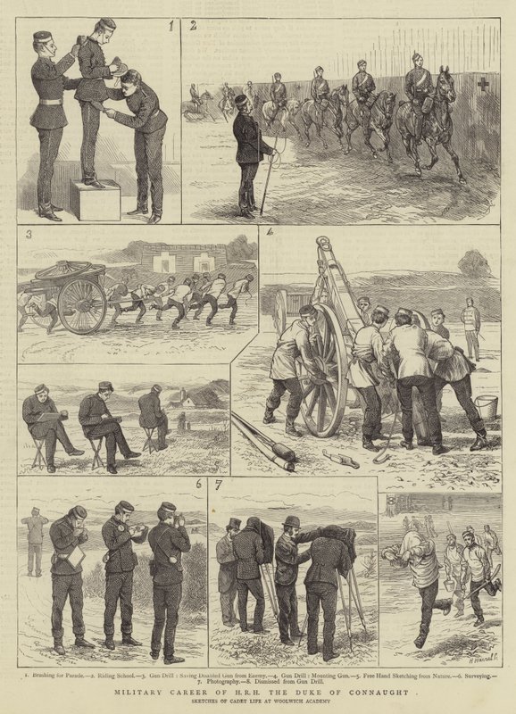 Carrière Militaire de SAR le Duc de Connaught - Alfred Chantrey Corbould