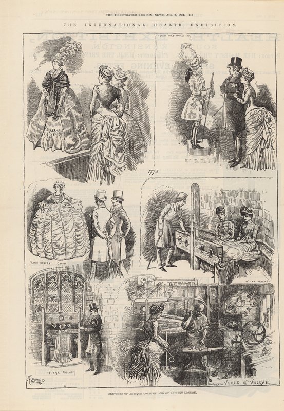 Croquis de costumes antiques et de l