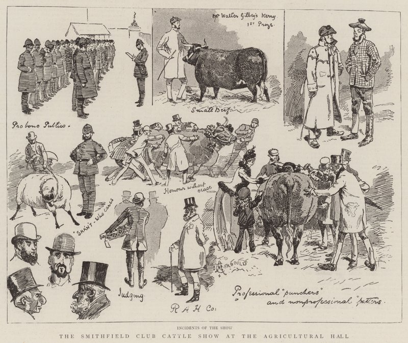 Le Salon du bétail du Smithfield Club à l