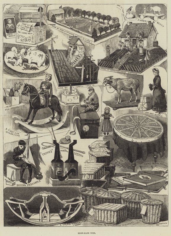 Jouets faits maison - Alfred Courbould