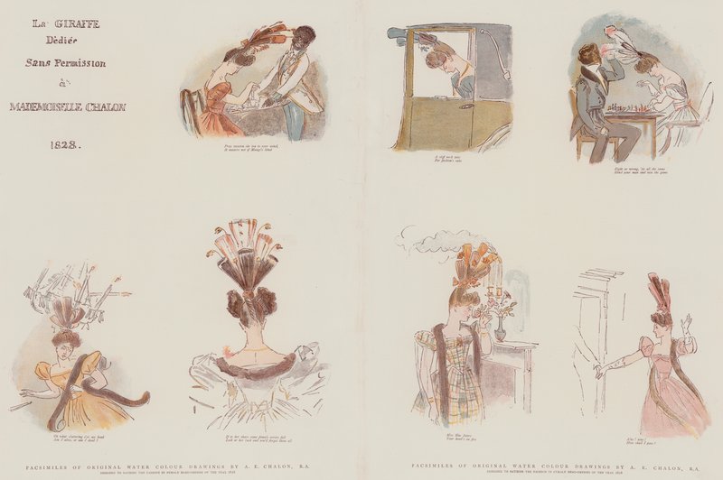 Fac-similés de dessins originaux à l