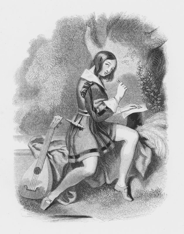 Shakespeare - Alfred-Edward Chalon