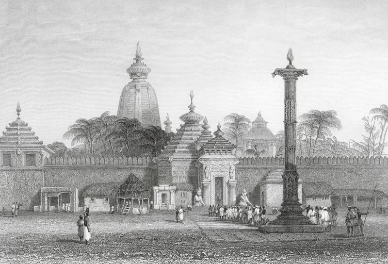 Temple de Juggernaut - Alfred Gomersal Vickers