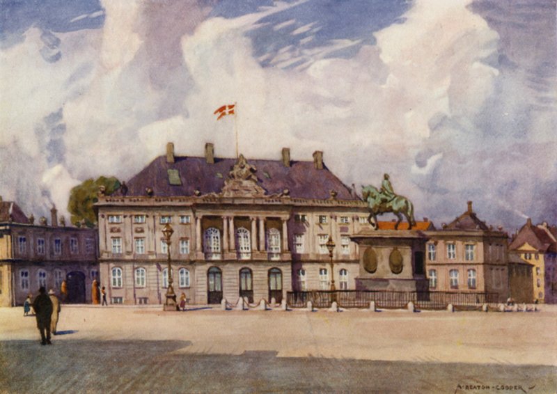 Danemark : Copenhague, Le Palais d