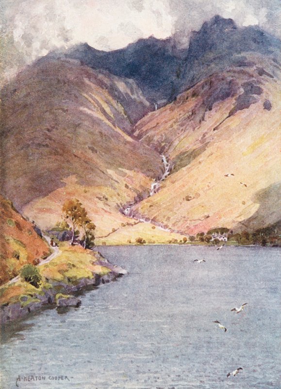 District des Lacs : Wastwater et Scawfell - Alfred Heaton Cooper