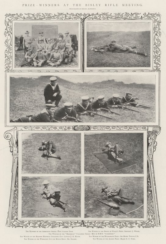 Lauréats à la réunion de tir de Bisley - Alfred Hugh Fisher
