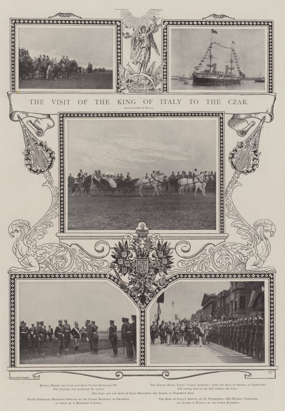 La visite du roi d