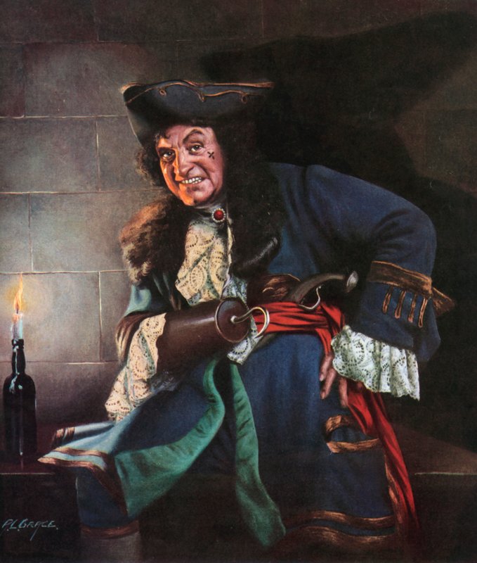 Capitaine Crochet de Peter Pan - Alfred Lyndon Grace