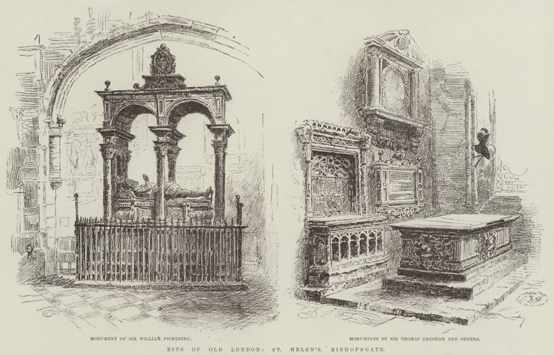 Morceaux du vieux Londres, St Helen