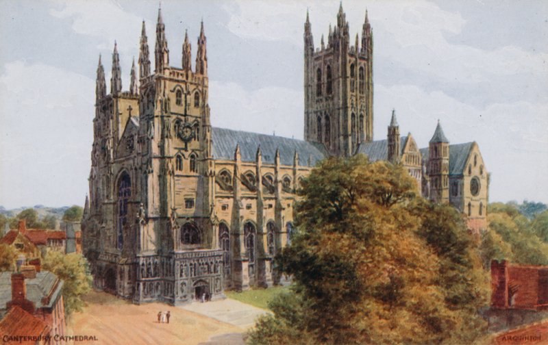 Cathédrale de Canterbury - Alfred Robert Quinton
