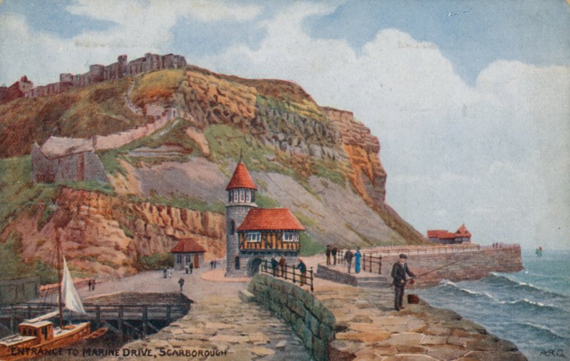 Entrée de Marine Drive, Scarborough - Alfred Robert Quinton
