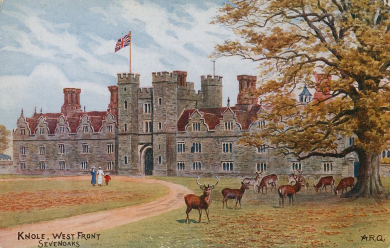 Knole, Façade Ouest, Sevenoaks - Alfred Robert Quinton