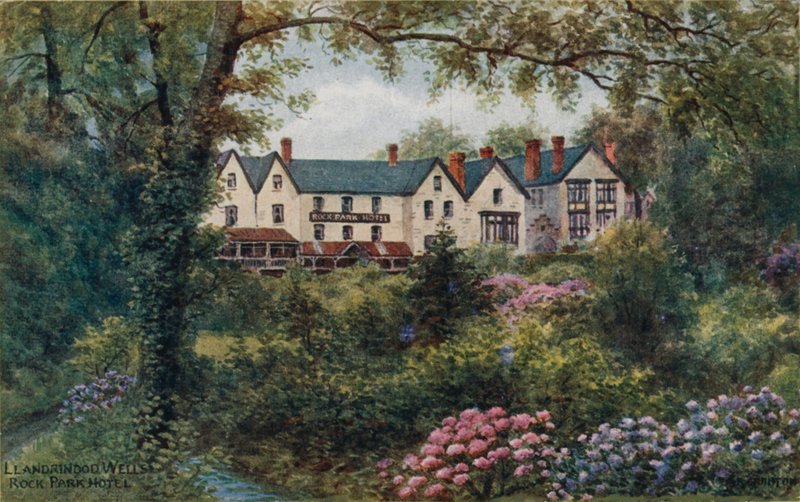 Llandrindod Wells, Rock Park Hotel - Alfred Robert Quinton