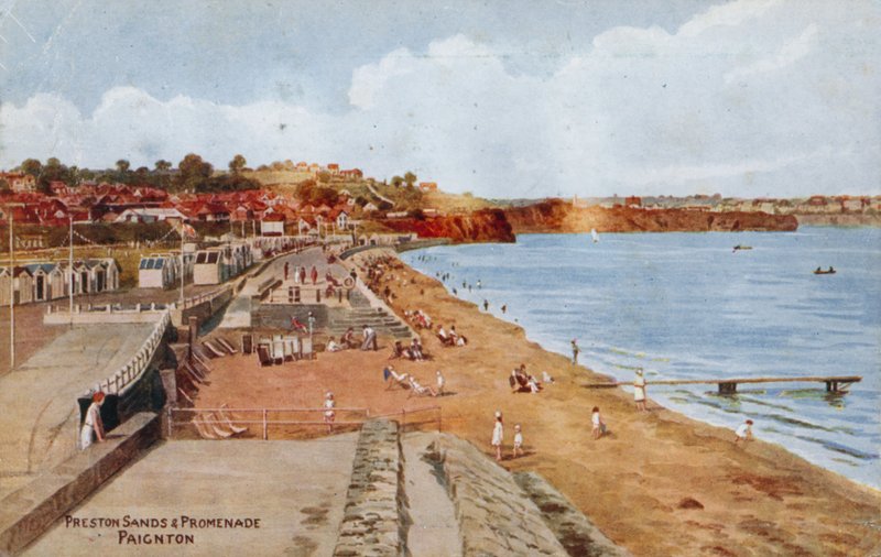 Preston Sands et Promenade, Paignton - Alfred Robert Quinton