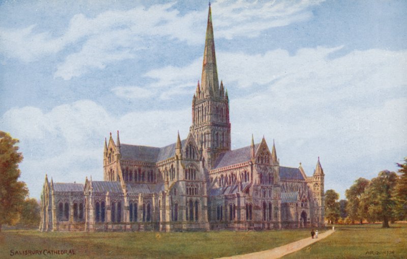 Cathédrale de Salisbury - Alfred Robert Quinton