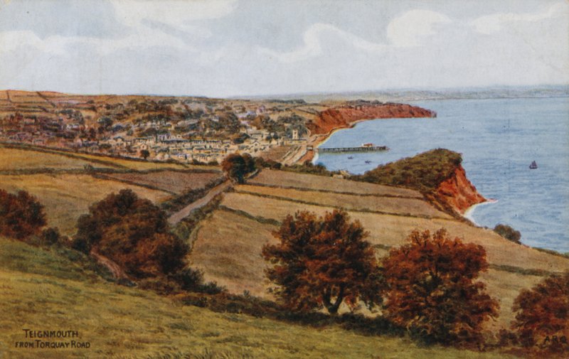 Teignmouth, depuis Torquay Road - Alfred Robert Quinton